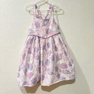 Max Studio Kids Seashell Print Sundress - Size 6 - Pastel Purple & Pink